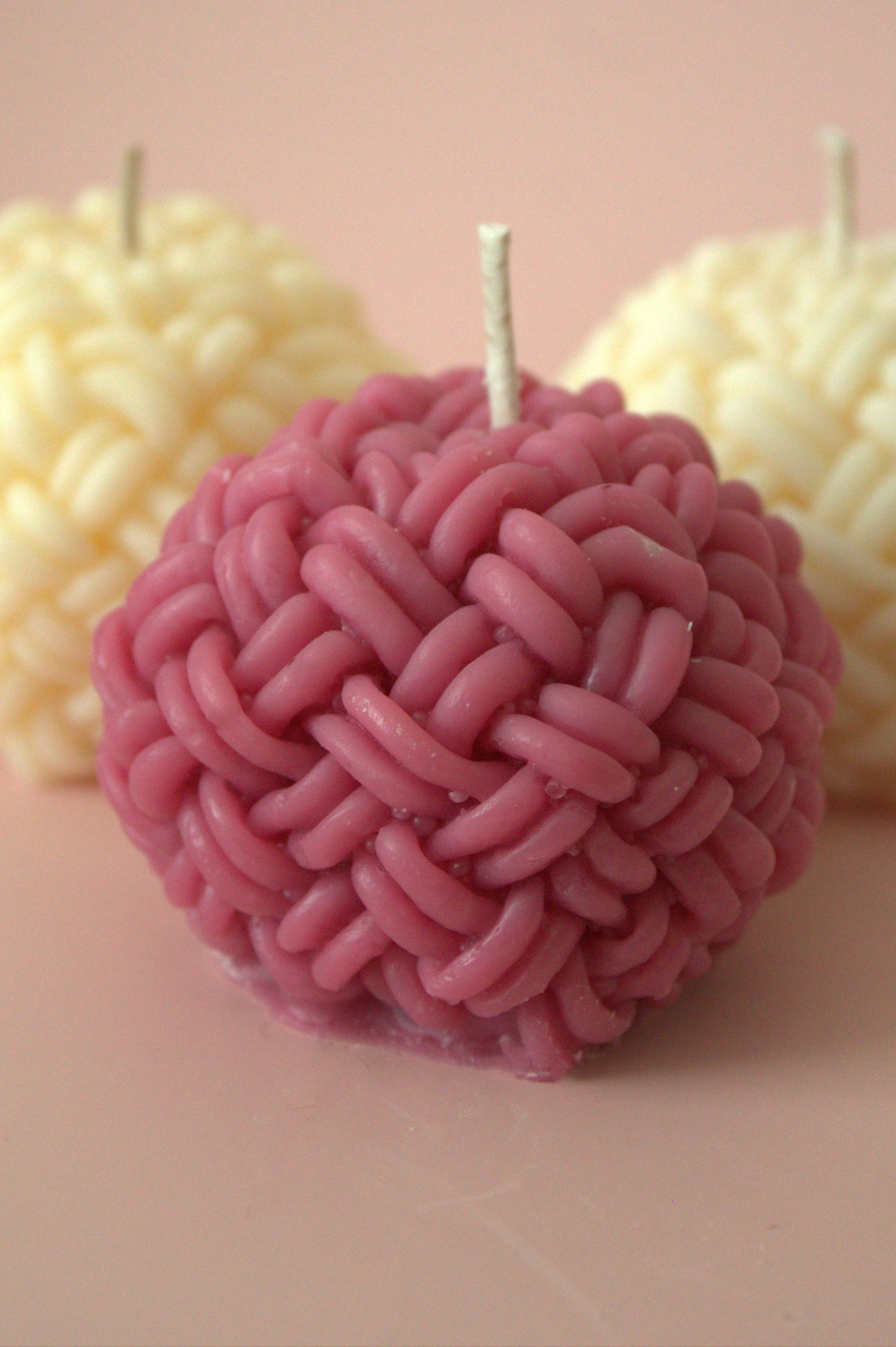 Woolen Ball Soy Candle