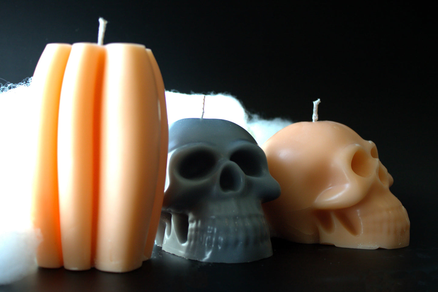 Soy wax Skull Candle