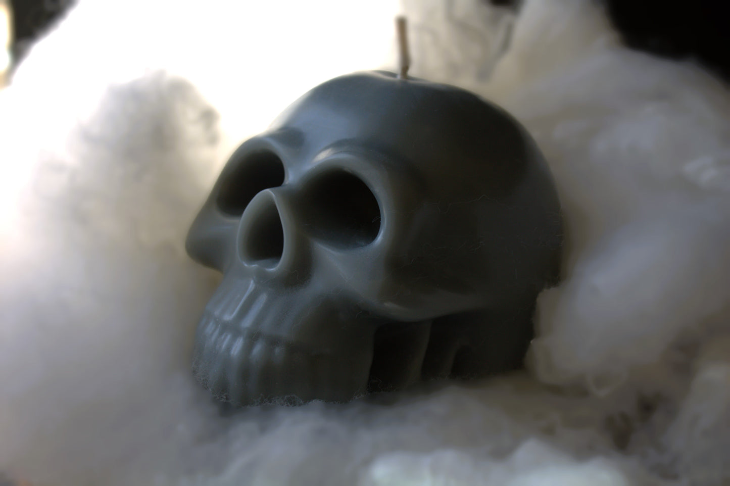 Soy wax Skull Candle