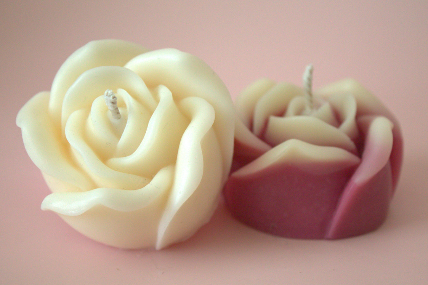 Open Rose Soy Candle