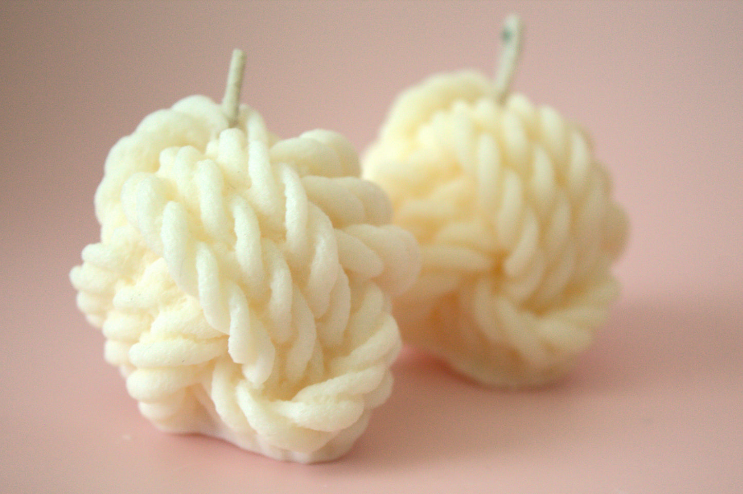 Yarn Knot Soy Candle