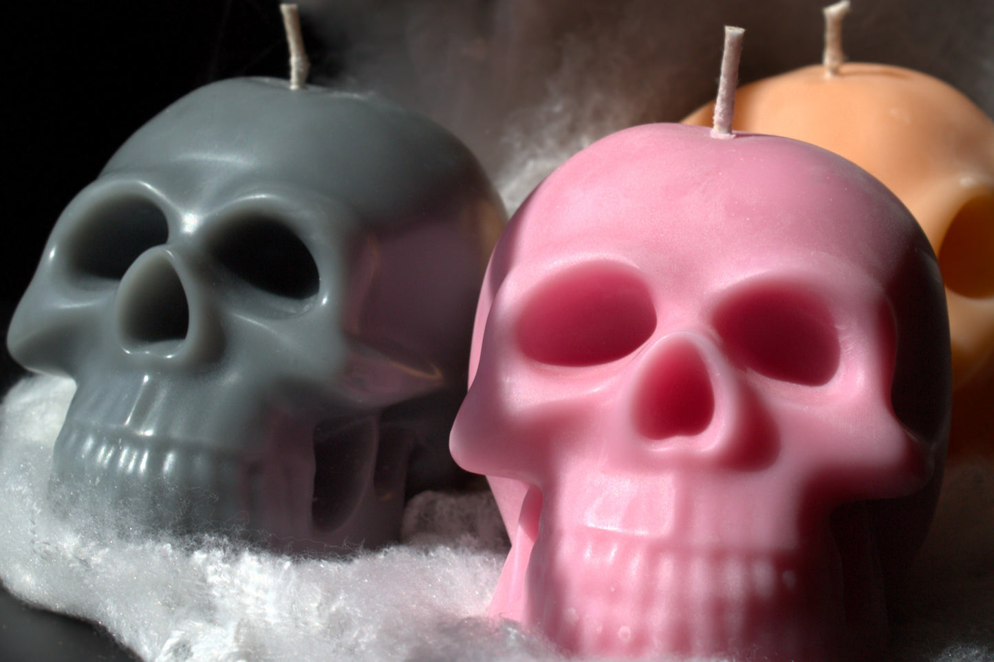 Soy wax Skull Candle